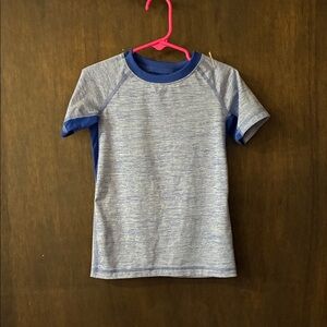 All in Motion Blue Heathered Tee